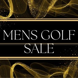 Men’s golf shirt sale.